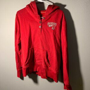 🏈Wisconsin Badgers🏈 pullover 1/4 zip hoodie